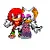 Knuckles kiss