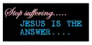 JESUS IS THE DEFINITE ANSWER
