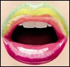 Colorful lips