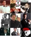 James Bond collage