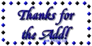 thanks for add