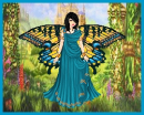 Teal fairy