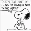 rather not think about it