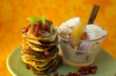 pancakes and cream