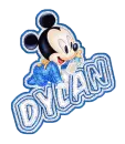 BABY MICKEY WITH DYLAN