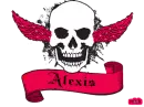alexis red skull