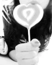 Girl licking Lolypop