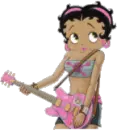Rockin Out Betty Boop