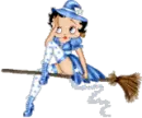 Betty as a Witch