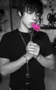 boy love flower