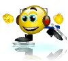 ice skating smiley face