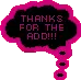 Thanks for the add