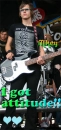 Mikey's got attitude