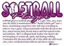 softball