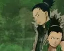 Shikamaru with his dad