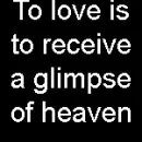 To love is to