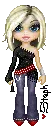 glitter doll