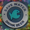 save water drink beer