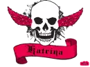 katrina red skull