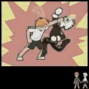 Kyo & Haru Fight