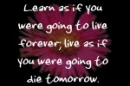 Live & Learn