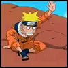 Naruto and the chief toad