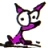 purple lil dog