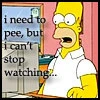 simpsons pee