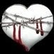Wire cut heart