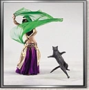 dancing cat