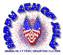 4th of July with glitter-graphics.com