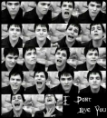 Gerard way in th I don't love you video