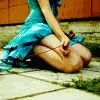 blue