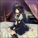 girl on bed