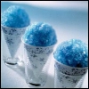 Blue sno cones