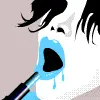 blue