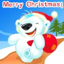 merry christmas bear