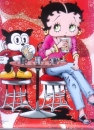 Betty Boop at a Resturant