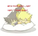 naruto fox sasuke wolf friends forever
