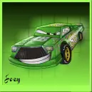 Green Cartoon Car for Joey