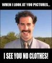 no clothes