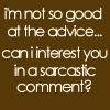 Sarcastic Comment