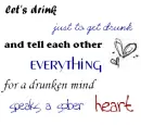Drunken Mind...Sober Heart