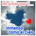 corazon en el cielo