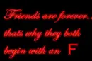 friends are forever