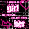the girl