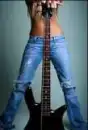 Black guitar