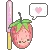 strawberry in love with pocky