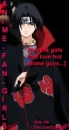 anime fan girl itachi