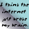 internet broke my brain